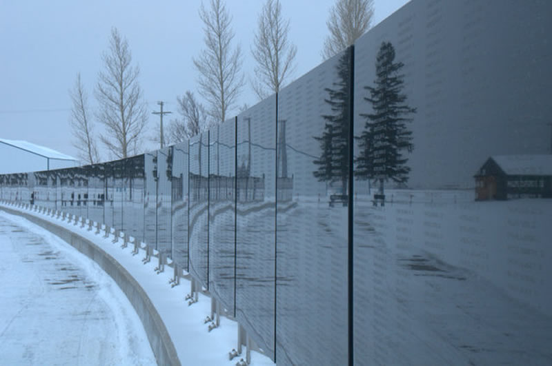 Wall of Reflecting by Don